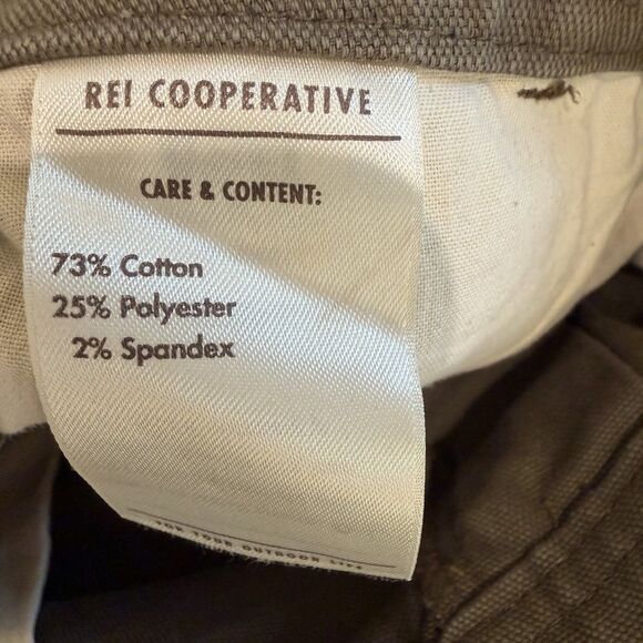 NWOT REI Co-op Trailsmith Overalls Women's Medium 32L Olive Green Canvas Work - Picture 11 of 14